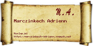 Marczinkech Adrienn névjegykártya